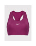 Nike Спортен сутиен Swoosh BV3636 Виолетов - Pepit.bg