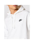 Nike Суитшърт Sportswear Club Fleece BV2854 Бял Standard Fit - Pepit.bg