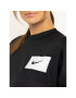 Nike Тениска от техническо трико Crew Rebel BV7733 Черен Standard Fit - Pepit.bg