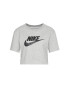 Nike Тишърт Sportswear Essential BV6175 Сив Loose Fit - Pepit.bg