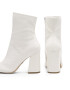 Nine West Боти SAAMEN SJ1453-1 Бял - Pepit.bg