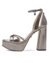 Nine West Сандали AAHIDA ZL23002CC Сребрист - Pepit.bg