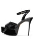 Nine West Сандали CHANDA ZL23031CC Черен - Pepit.bg