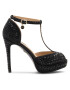 Nine West Сандали NISA SY015-1NW Черен - Pepit.bg