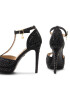 Nine West Сандали NISA SY015-1NW Черен - Pepit.bg
