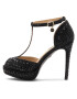 Nine West Сандали NISA SY015-1NW Черен - Pepit.bg