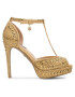 Nine West Сандали NISA SY015-1NW Златист - Pepit.bg