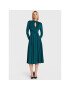 Nissa Коктейлна рокля RS13457 Зелен Regular Fit - Pepit.bg