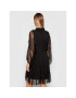 Nissa Коктейлна рокля RC12622 Черен Regular Fit - Pepit.bg