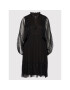 Nissa Коктейлна рокля RC12622 Черен Regular Fit - Pepit.bg
