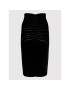 Nissa Миди пола FS12585 Черен Slim Fit - Pepit.bg