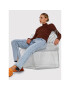 Noisy May Блуза Drakey 27021338 Кафяв Slim Fit - Pepit.bg