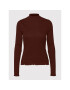 Noisy May Блуза Drakey 27021338 Кафяв Slim Fit - Pepit.bg