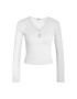 Noisy May Блуза Maya 27026248 Бял Slim Fit - Pepit.bg