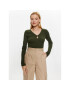 Noisy May Блуза Maya 27026248 Зелен Slim Fit - Pepit.bg