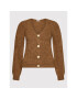 Noisy May Кардиган Son 27019223 Кафяв Regular Fit - Pepit.bg