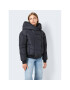 Noisy May Пухено яке 27026539 Черен Regular Fit - Pepit.bg