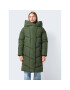 Noisy May Пухено яке 27028070 Зелен Regular Fit - Pepit.bg