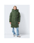 Noisy May Пухено яке 27028070 Зелен Regular Fit - Pepit.bg