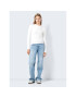 Noisy May Пуловер Ship 27020928 Екрю Slim Fit - Pepit.bg