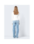 Noisy May Пуловер Ship 27020928 Екрю Slim Fit - Pepit.bg