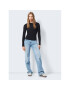 Noisy May Пуловер Ship 27020928 Черен Slim Fit - Pepit.bg