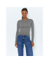 Noisy May Пуловер Ship 27020928 Сив Slim Fit - Pepit.bg