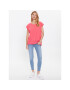 Noisy May Тишърт Mathilde 27002573 Розов Oversize - Pepit.bg