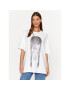 Noisy May Тишърт Curly 27029688 Бял Oversize - Pepit.bg