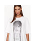 Noisy May Тишърт Curly 27029688 Бял Oversize - Pepit.bg