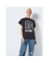 Noisy May Тишърт Hailey 27028380 Сив Relaxed Fit - Pepit.bg