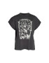 Noisy May Тишърт Hailey 27028380 Сив Relaxed Fit - Pepit.bg