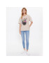 Noisy May Тишърт Ida 27024415 Бежов Oversize - Pepit.bg