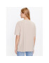Noisy May Тишърт Ida 27024415 Бежов Oversize - Pepit.bg