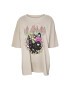 Noisy May Тишърт Ida 27024415 Бежов Oversize - Pepit.bg