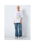 Noisy May Тишърт Ida 27028377 Бял Relaxed Fit - Pepit.bg