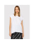 Noisy May Тишърт Mathilde 27002573 Бял Oversize - Pepit.bg