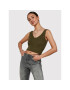 Noisy May топ Sara 27020432 Зелен Slim Fit - Pepit.bg