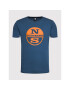 North Sails Тишърт Graphic 692792 Тъмносин Regular Fit - Pepit.bg