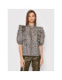 Notes Du Nord Блуза Blakely 12507 Кафяв Regular Fit - Pepit.bg