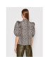 Notes Du Nord Блуза Blakely 12507 Кафяв Regular Fit - Pepit.bg