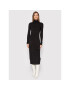 Notes Du Nord Плетена рокля Bea 12547 Черен Slim Fit - Pepit.bg