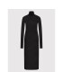 Notes Du Nord Плетена рокля Bea 12547 Черен Slim Fit - Pepit.bg