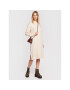 Olsen Плетена рокля Global Traveller 13001667 Екрю Regular Fit - Pepit.bg