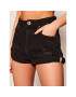 One Teaspoon Дънкови шорти Bandits High Waist 22977 Черен Regular Fit - Pepit.bg