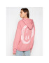 One Teaspoon Суитшърт Smiley Face Batwing Hoody 23944 Розов Regular Fit - Pepit.bg