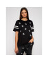 One Teaspoon Тишърт Stars Bf Sports Tee 23900 Черен Regular Fit - Pepit.bg