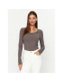 ONLY Блуза 15204712 Сив Stretch Fit - Pepit.bg