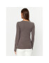 ONLY Блуза 15204712 Сив Stretch Fit - Pepit.bg