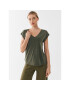 ONLY Блуза Free 15287041 Зелен Regular Fit - Pepit.bg